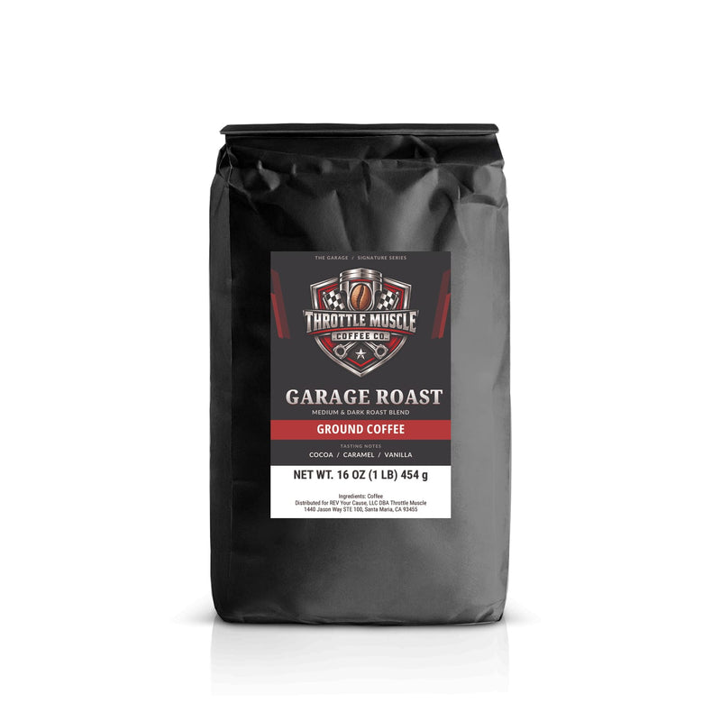 Garage Roast coffee bag
